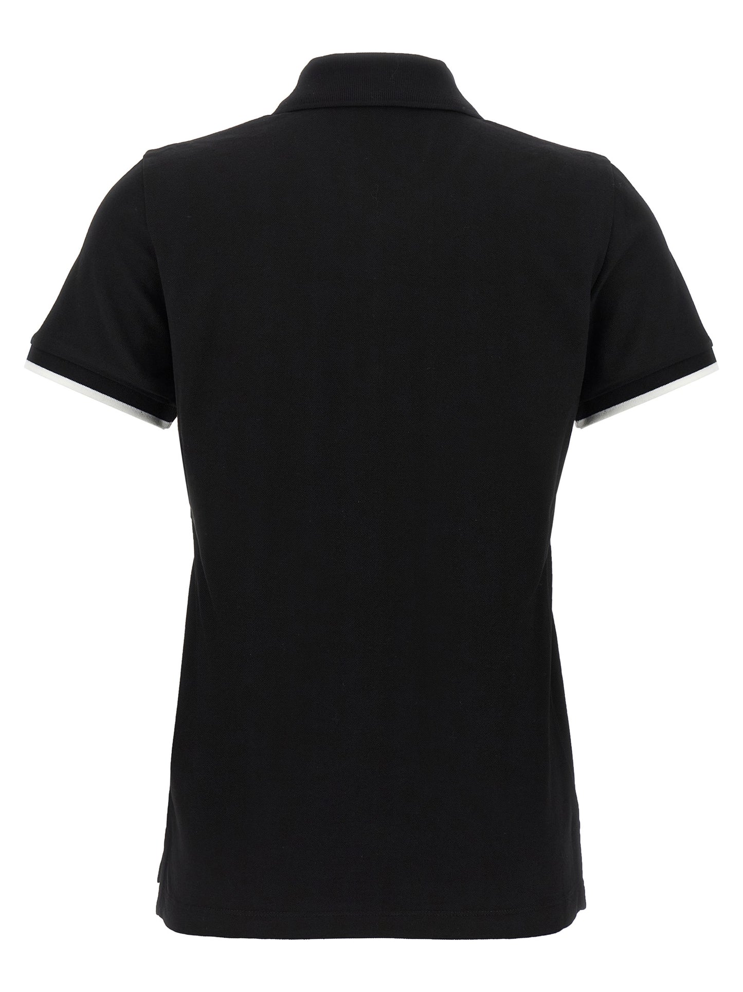 Logo patch polo shirt Polo