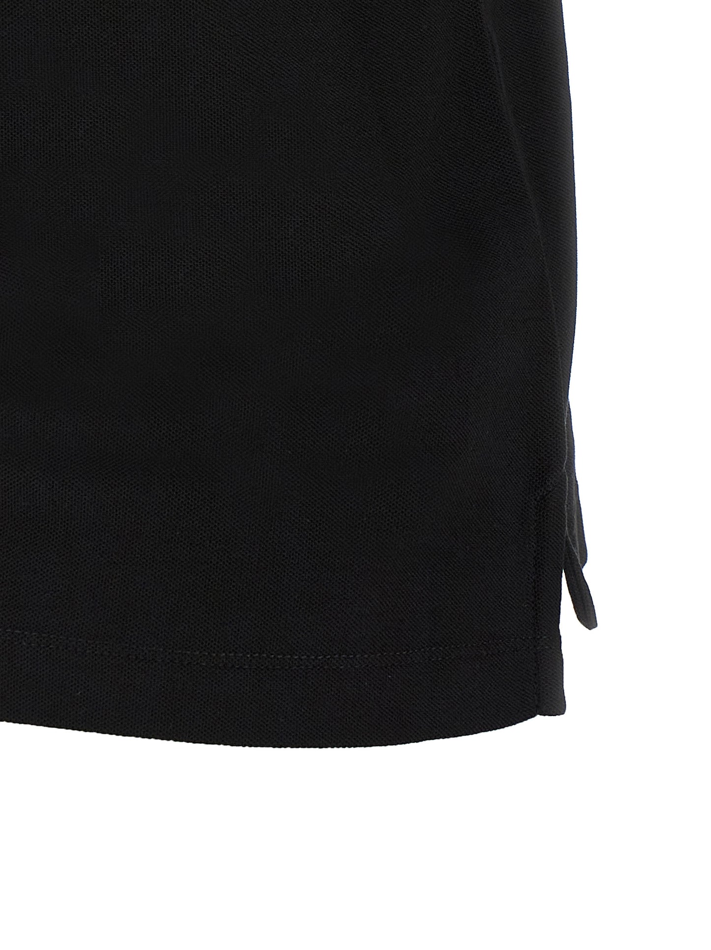 Logo patch polo shirt Polo