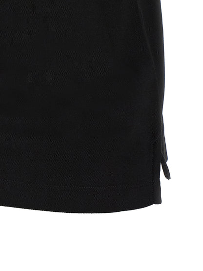 Logo patch polo shirt Polo