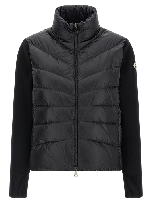 Tricot sleeve down jacket Down jacket, Parka, Casual jackets