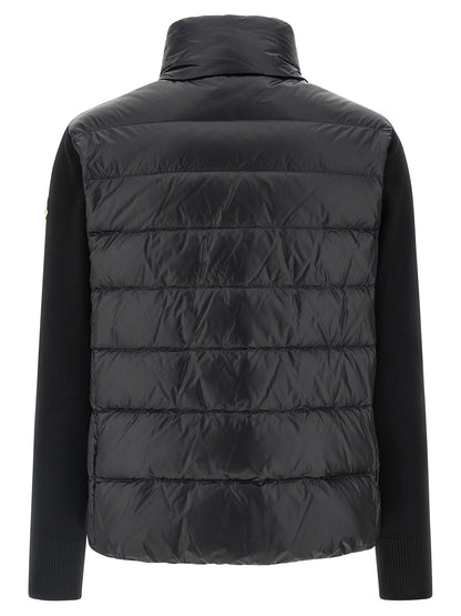 Tricot sleeve down jacket Down jacket, Parka, Casual jackets