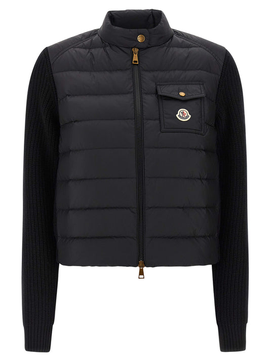 Padded cardigan Down jacket, Parka, Casual jackets
