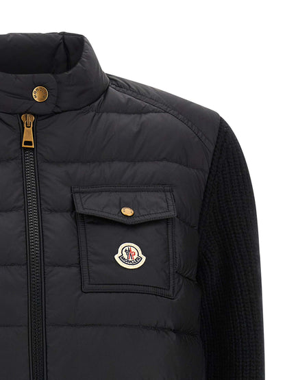 Padded cardigan Down jacket, Parka, Casual jackets