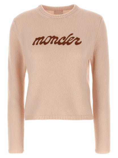 Chenille logo sweater Sweater, cardigans