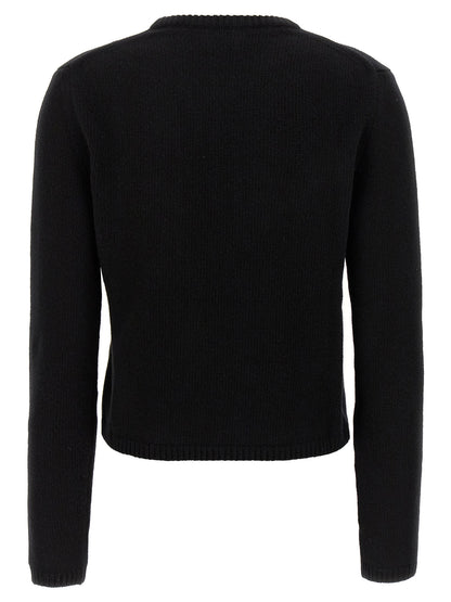 Chenille logo sweater Sweater, cardigans