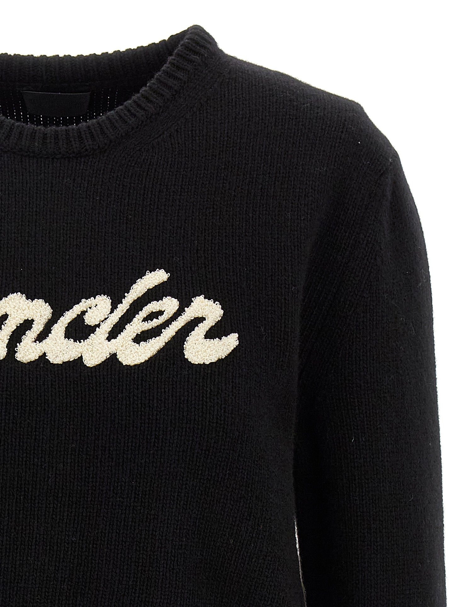 Chenille logo sweater Sweater, cardigans