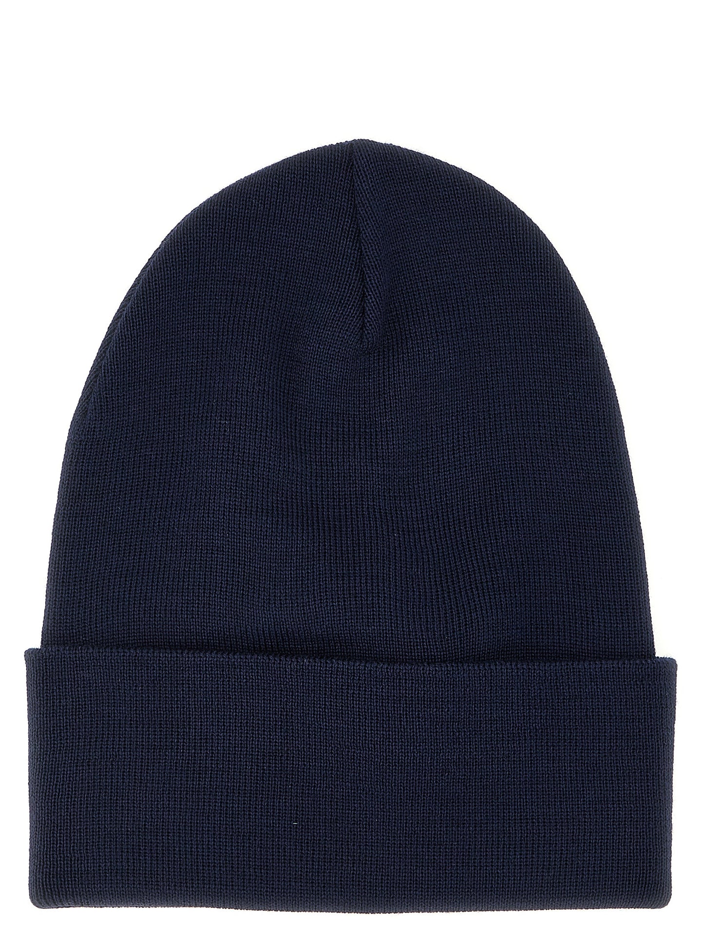 Logo patch beanie Hats