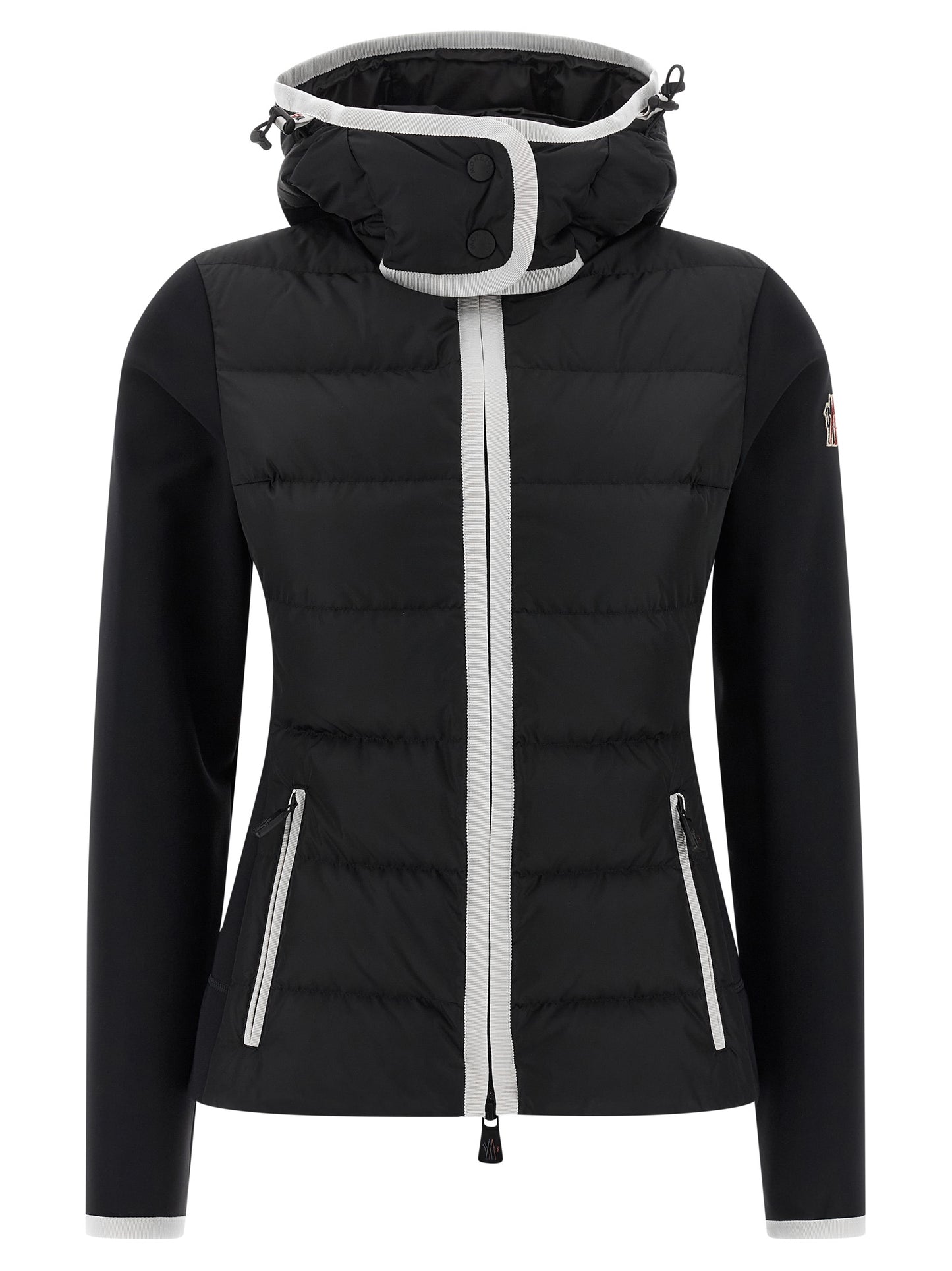 Grosgrain tape jacket Down jacket, Parka, Casual jackets