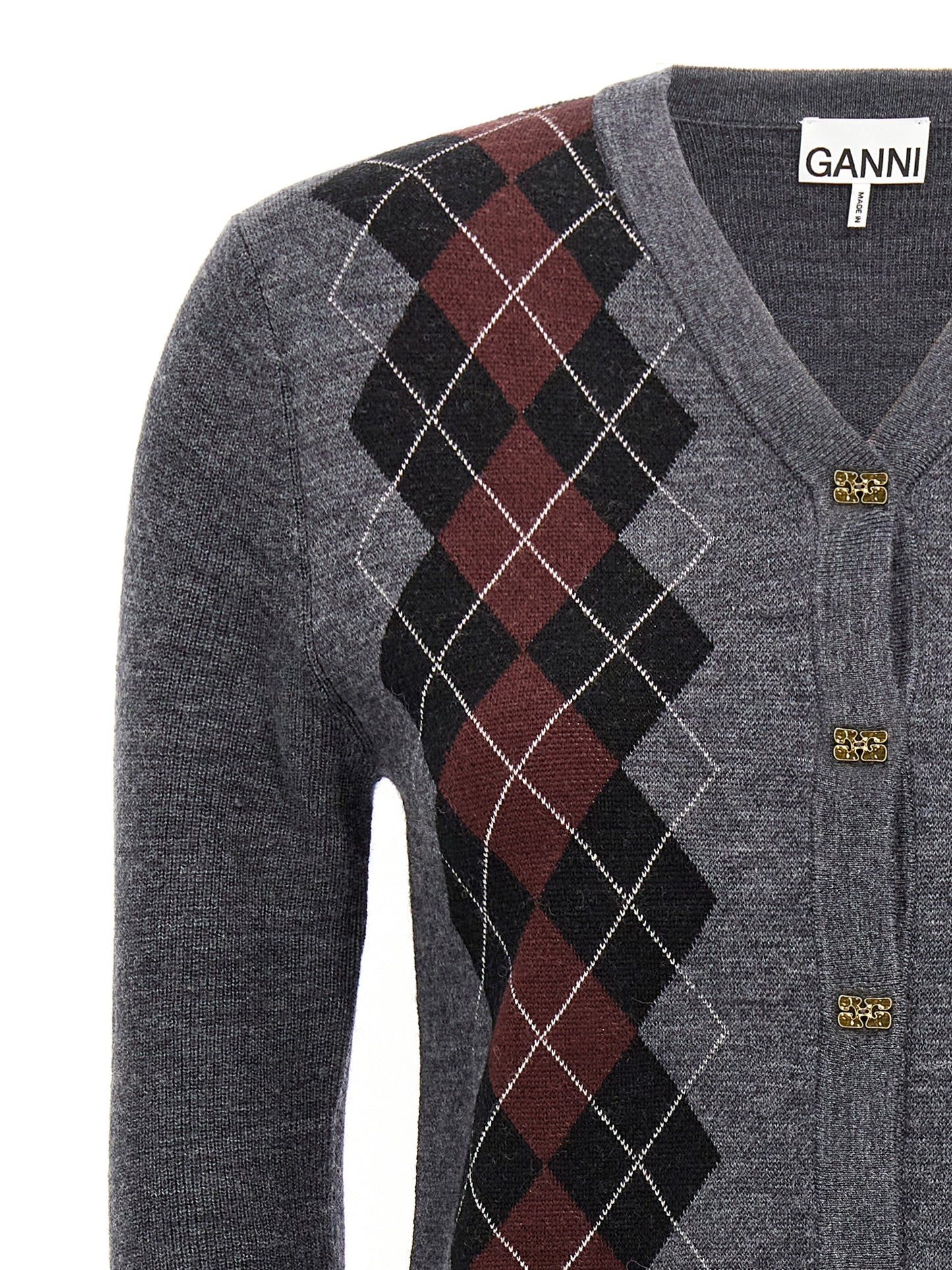 Argyle cardigan Sweater, cardigans