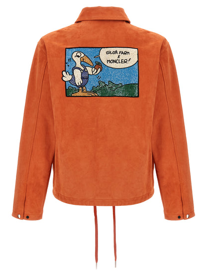 Moncler x GilgaFarm 'Navel' jacket by DonaldGlover Down jacket, Parka, Casual jackets