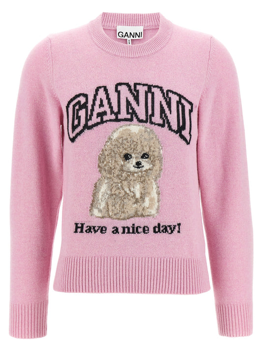 'Pink Poodle' sweater Sweater, cardigans