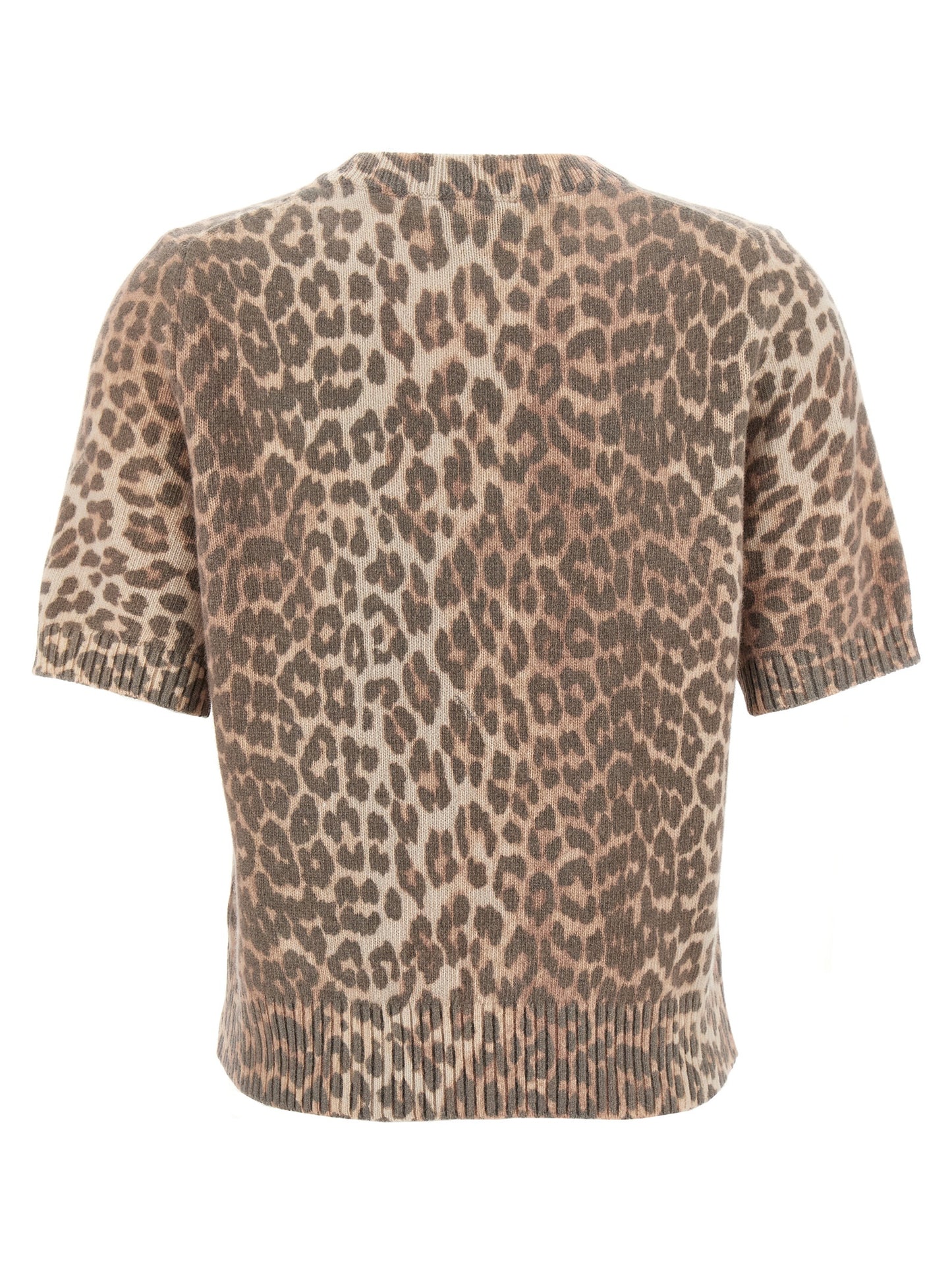 'Leopard Wool Mix' T-shirt T-shirt