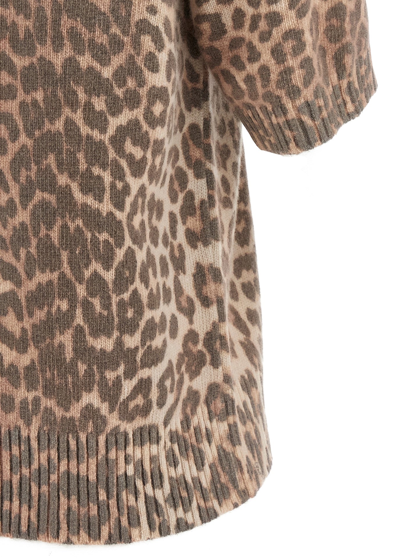'Leopard Wool Mix' T-shirt T-shirt
