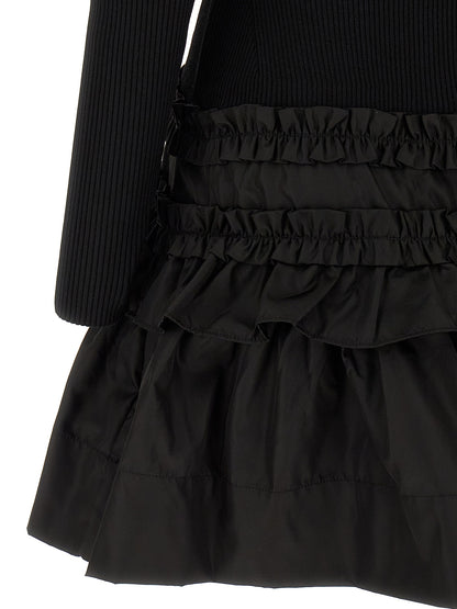 'Melange Rib Knit Mini' dress Dresses
