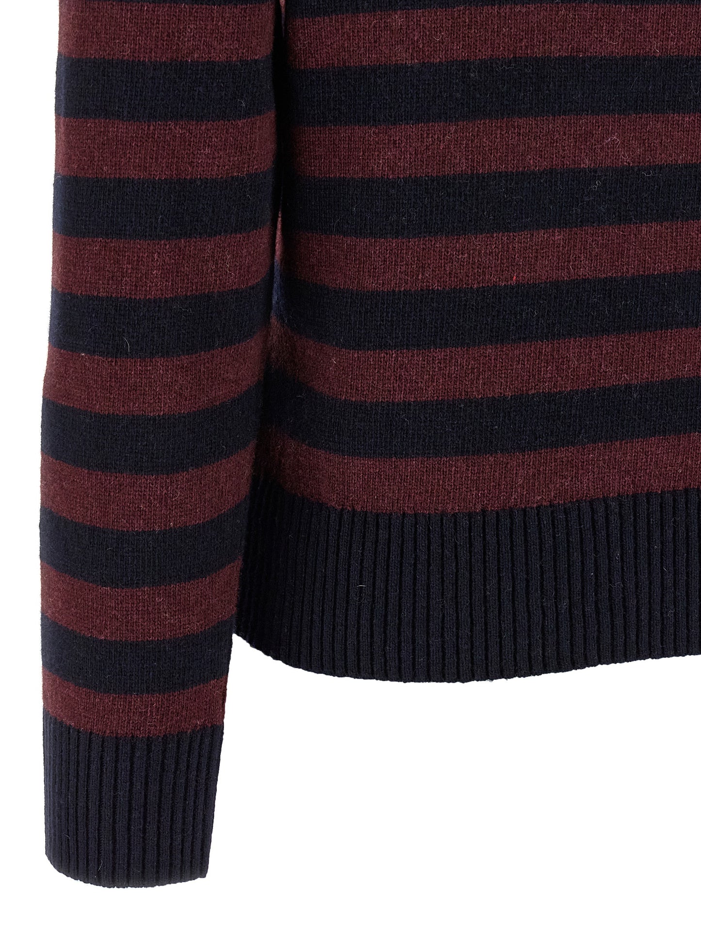 'Graphic Wool Mix Poodle Stripe' sweater Sweater, cardigans