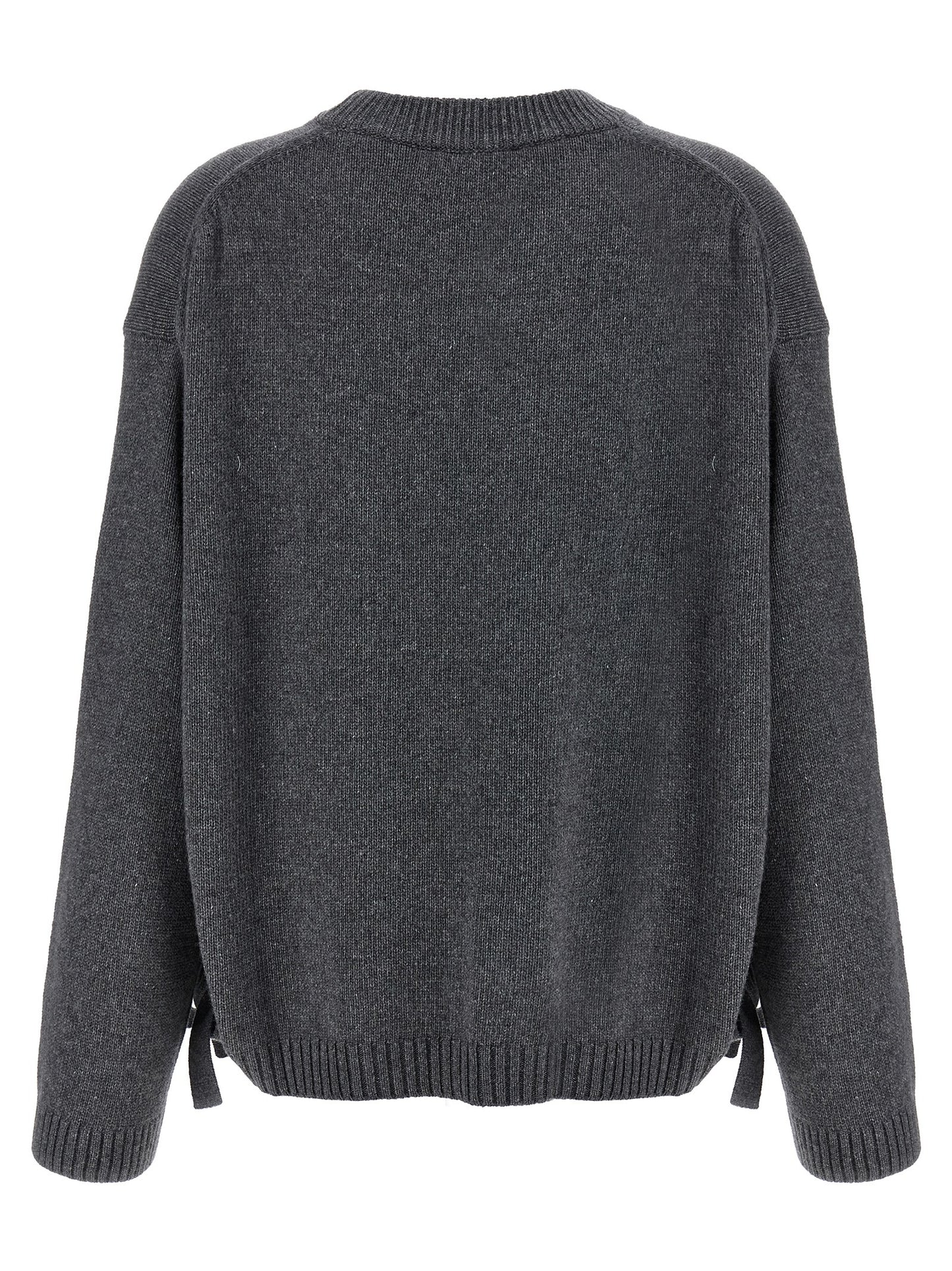 Side laces sweater Sweater, cardigans