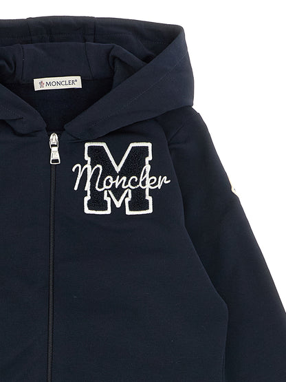 3D logo embroidery sweatshirt + joggers Dresses