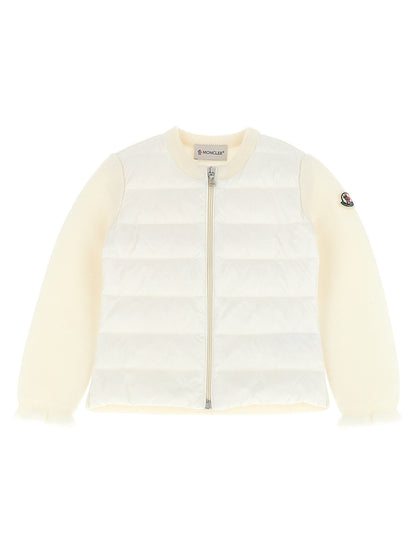 Two-material cardigan Sweater, cardigans