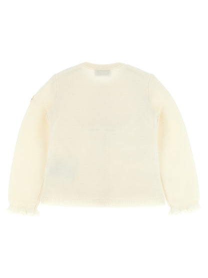 Two-material cardigan Sweater, cardigans