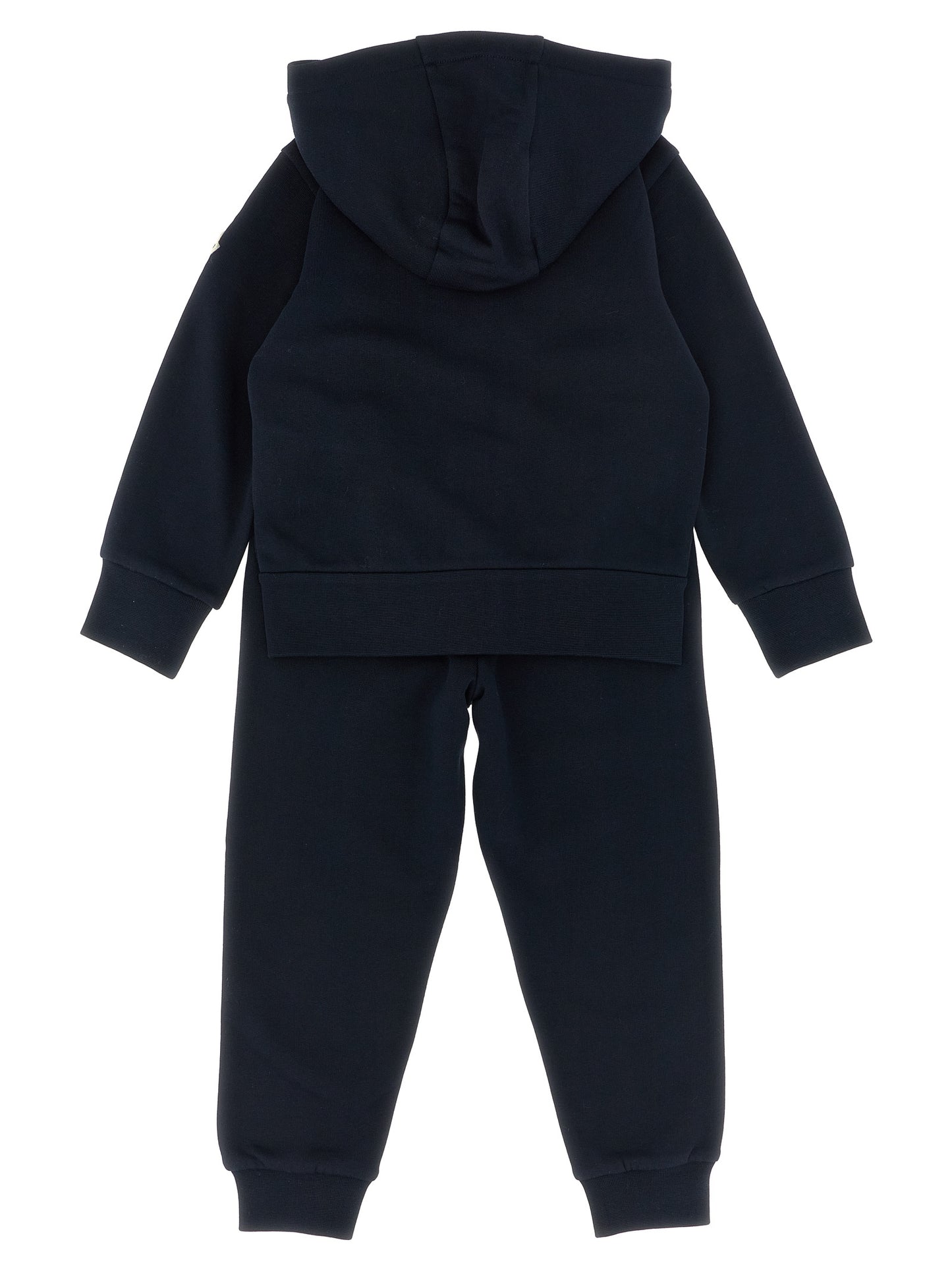Logo embroidery sweatshirt + joggers Dresses