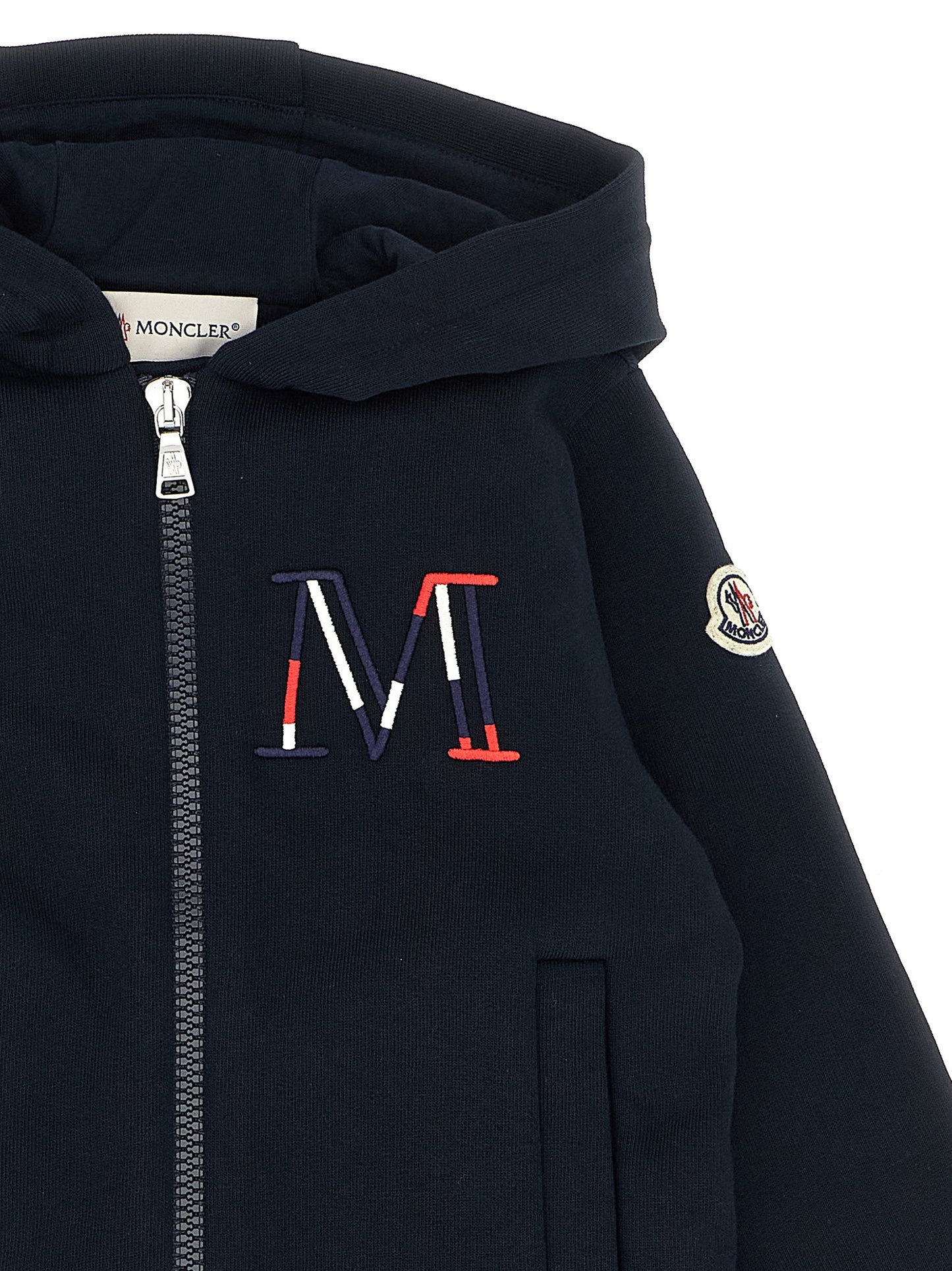 Logo embroidery sweatshirt + joggers Dresses
