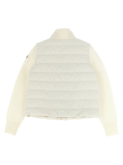 Two-material cardigan Sweater, cardigans