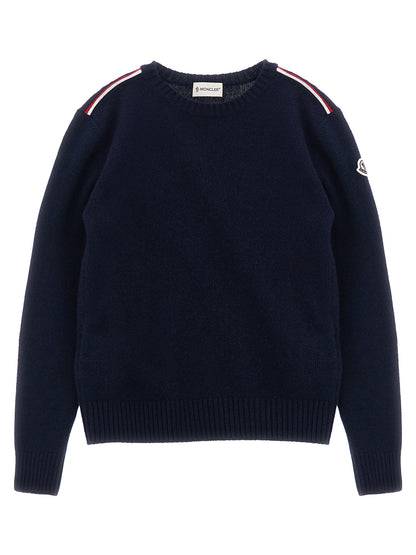 Tricolor detail sweater Sweater, cardigans