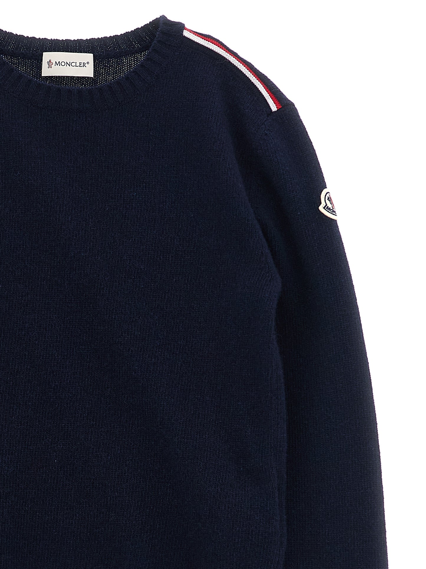 Tricolor detail sweater Sweater, cardigans