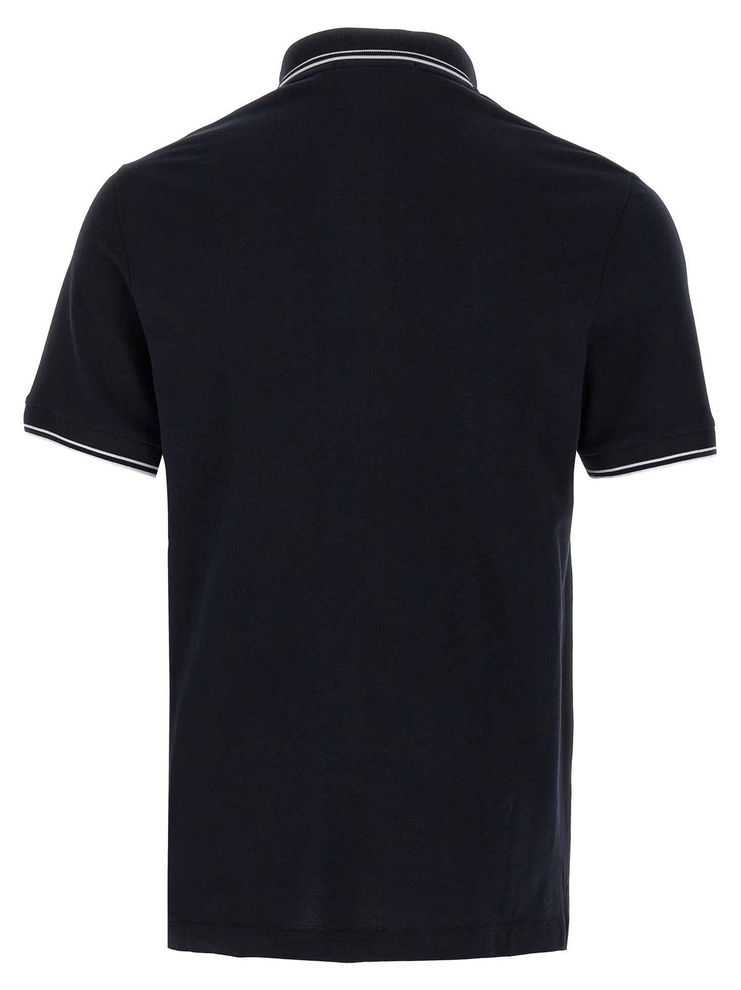 Logo patch polo shirt Polo