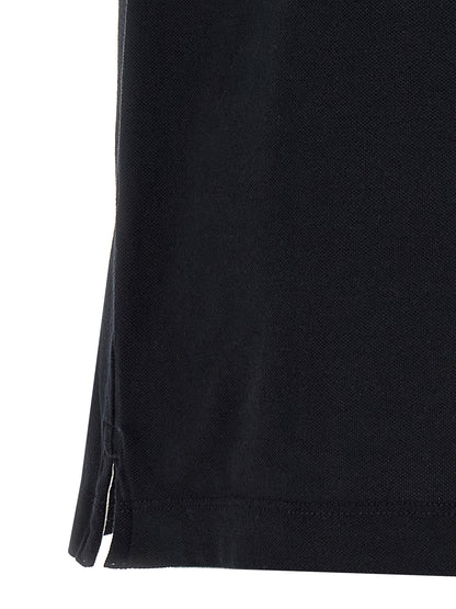 Logo patch polo shirt Polo