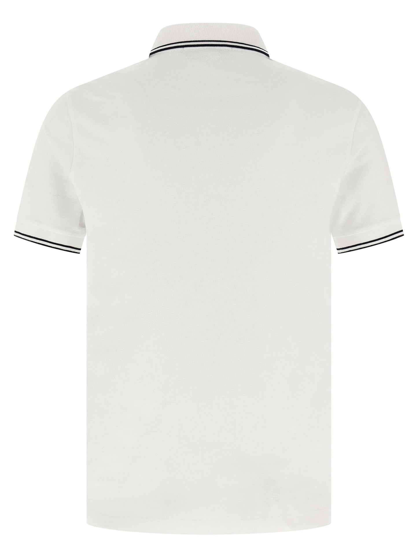 Logo patch polo shirt Polo