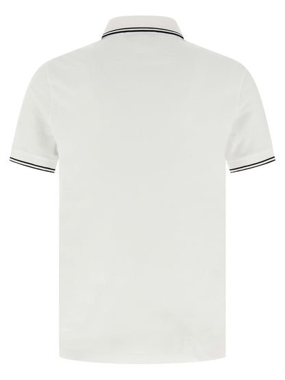 Logo patch polo shirt Polo
