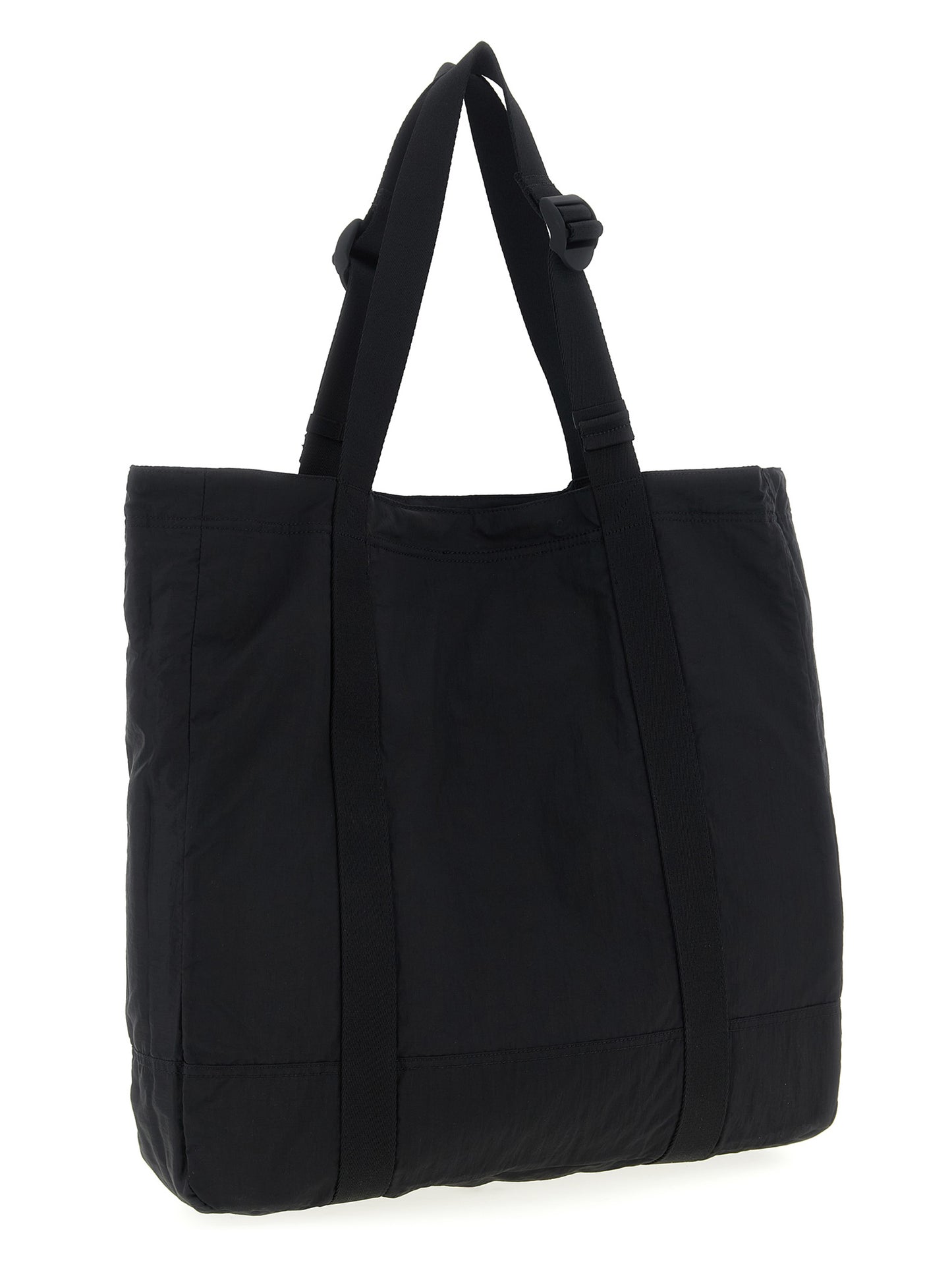 Logo patch shopping bag Tote bag
