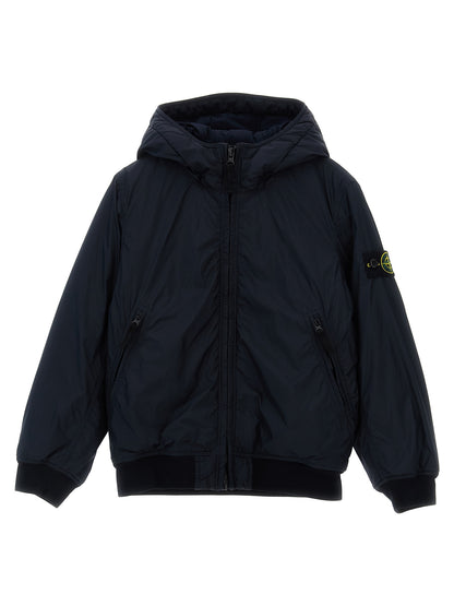Logo badge jacket Casual jackets, parka