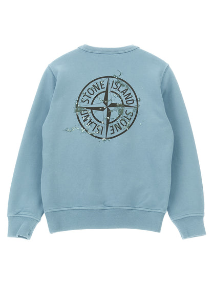 Front and back print sweatshirt Sweatshirt