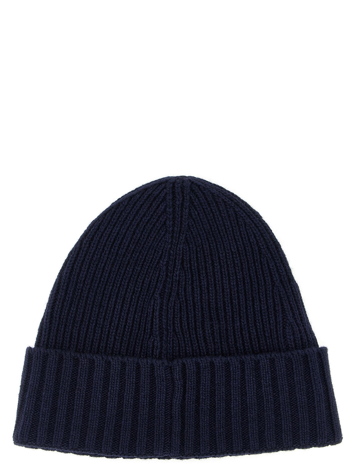 Logo patch beanie Hats