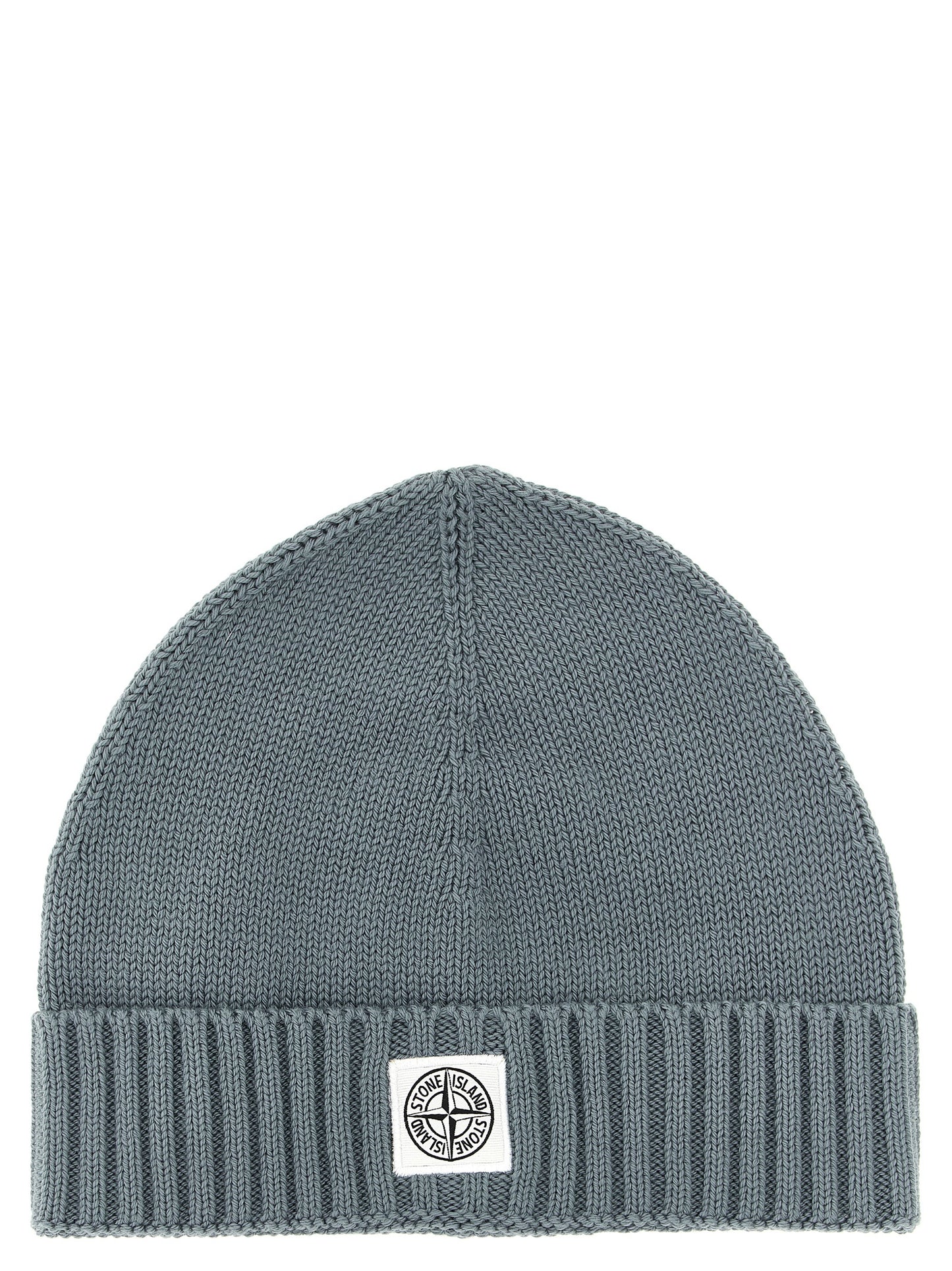 Logo patch beanie Hats