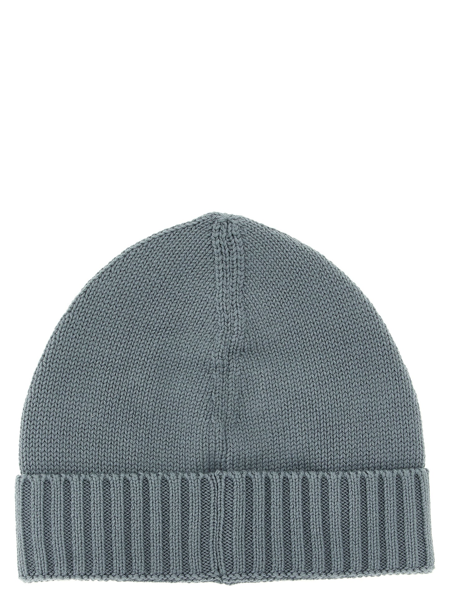 Logo patch beanie Hats