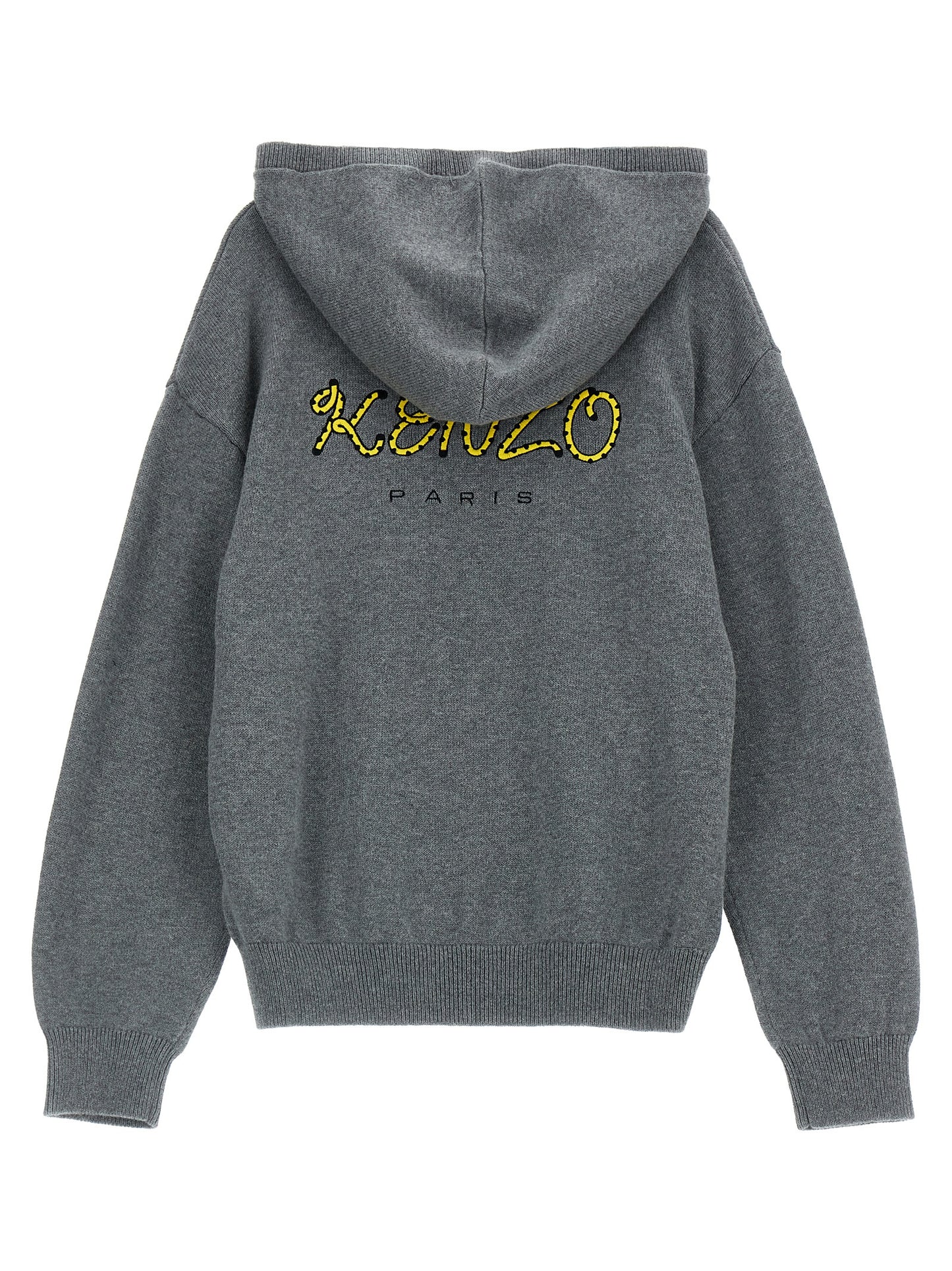 Logo embroidery hooded sweater Sweater, cardigans
