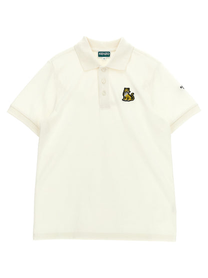 Patch polo shirt Polo