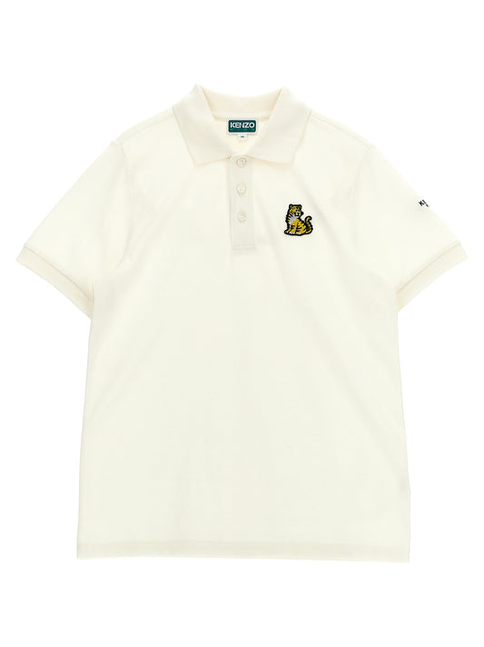 Patch polo shirt Polo