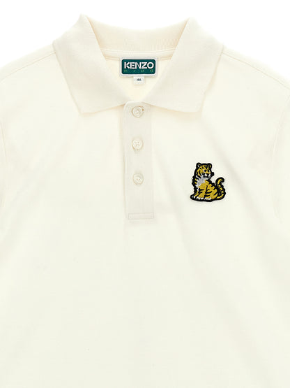 Patch polo shirt Polo