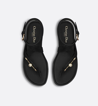 Christian Dior Sandal cross suede spilla