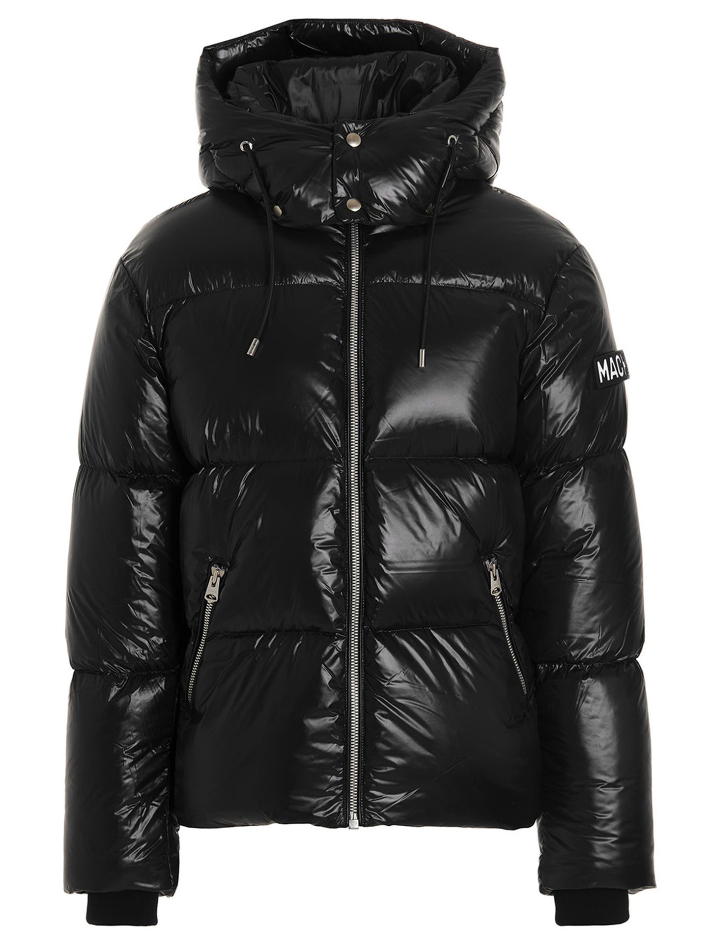 Logo patch down jacket Down jacket, Parka, Casual jackets