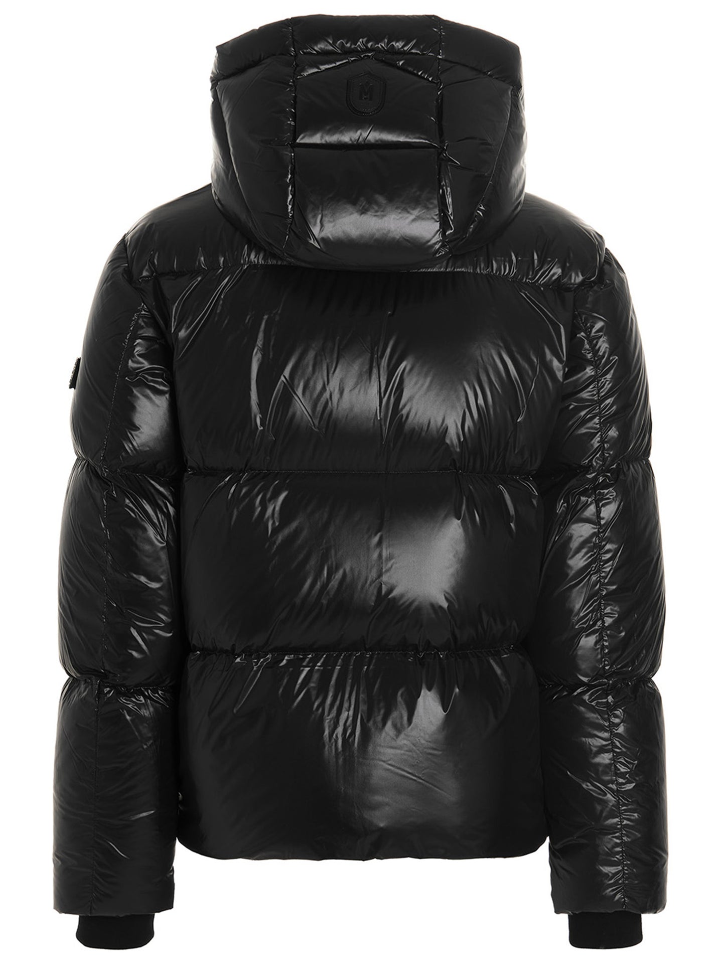 Logo patch down jacket Down jacket, Parka, Casual jackets