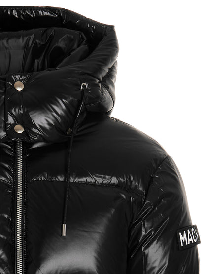Logo patch down jacket Down jacket, Parka, Casual jackets