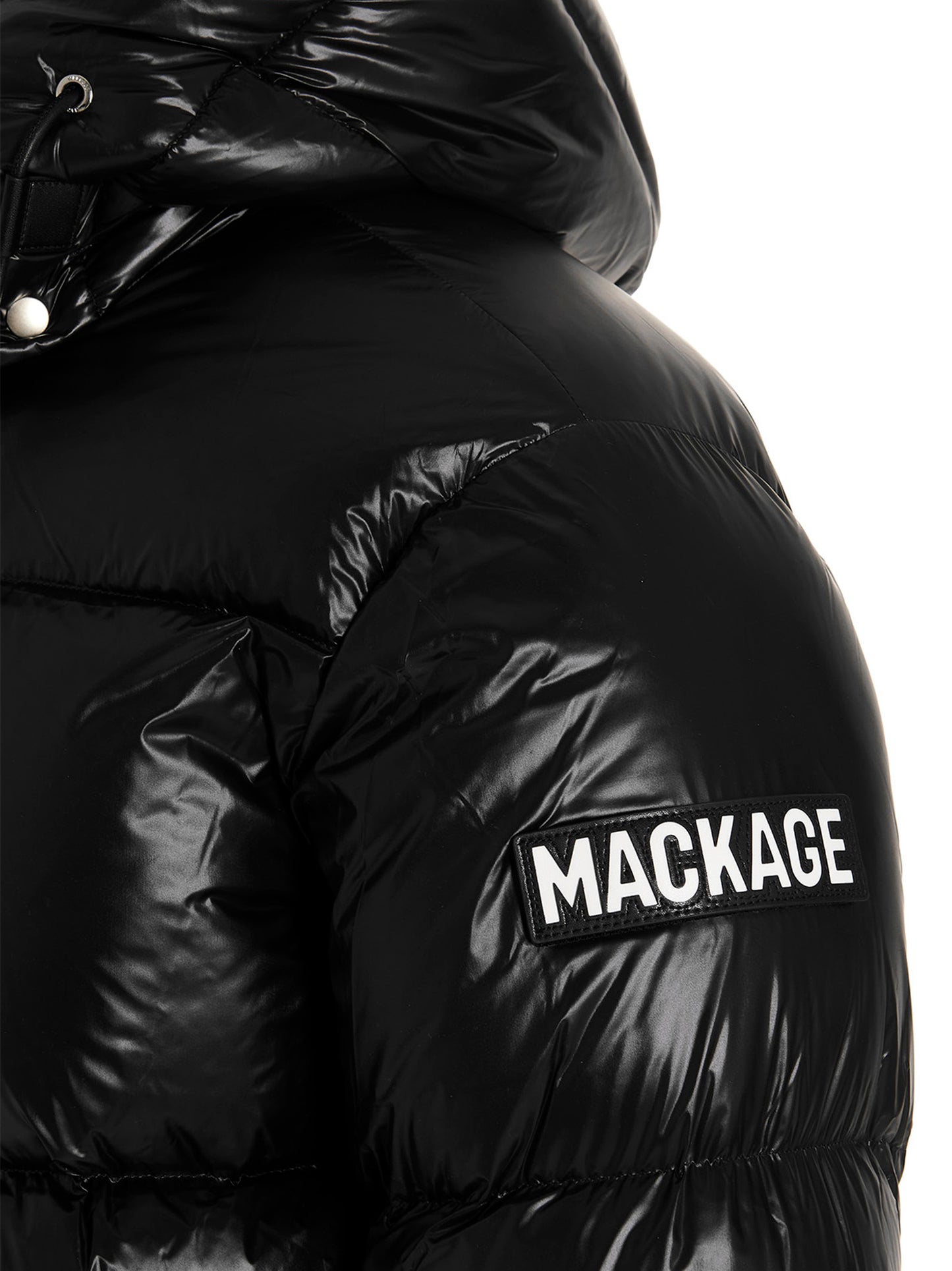 Logo patch down jacket Down jacket, Parka, Casual jackets