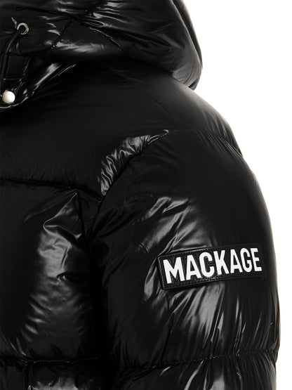 Logo patch down jacket Down jacket, Parka, Casual jackets