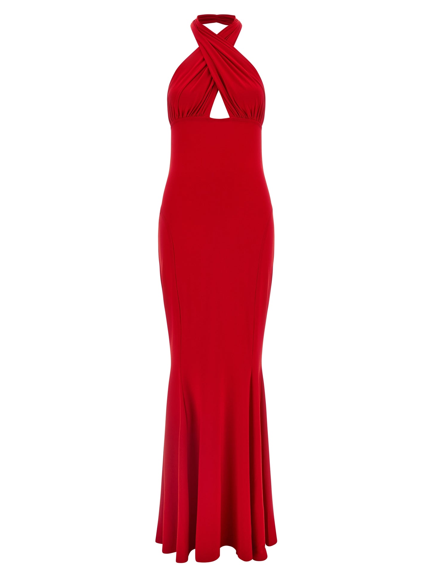 'Cross Halter Fishtail' dress Dresses