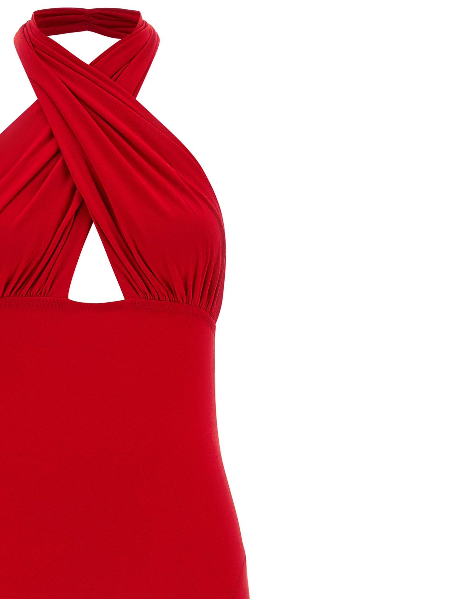 'Cross Halter Fishtail' dress Dresses
